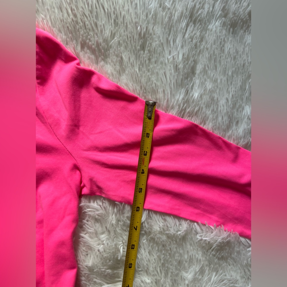 Lilly Pulitzer Bright Pink Long Sleeve Dress - Picture 8 of 11
